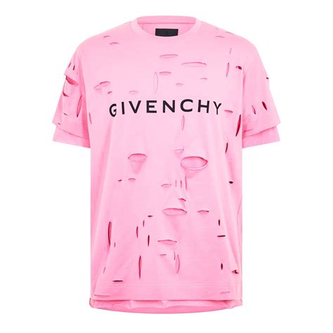 givenchy shirt mens sale|Givenchy distressed t shirt.